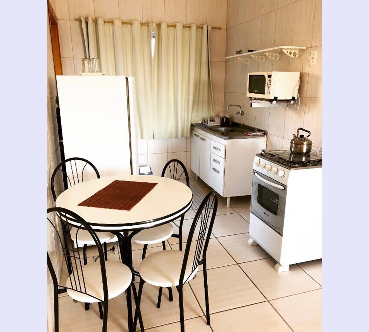 Imagem cozinha dos apartamentos