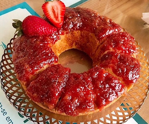 Bolo do café da manhã - Instagram